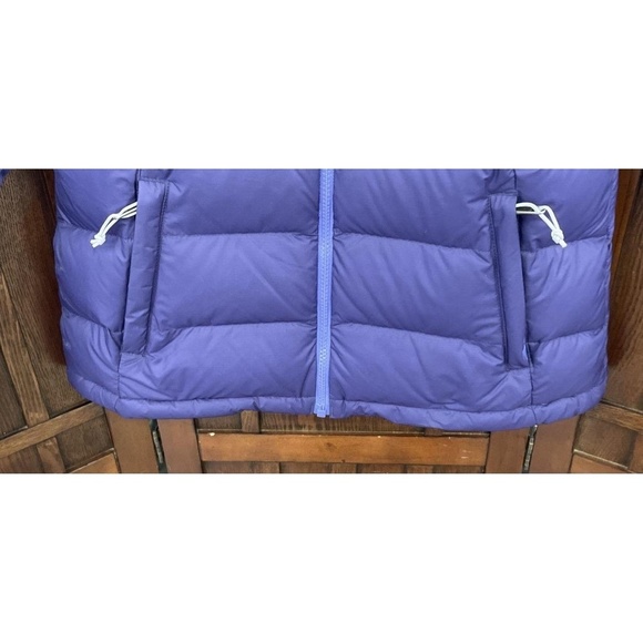 The North Face Womens Small Purple Nuptse 700 Down Puffer Jacket Vintage Warm - Picture 4 of 11